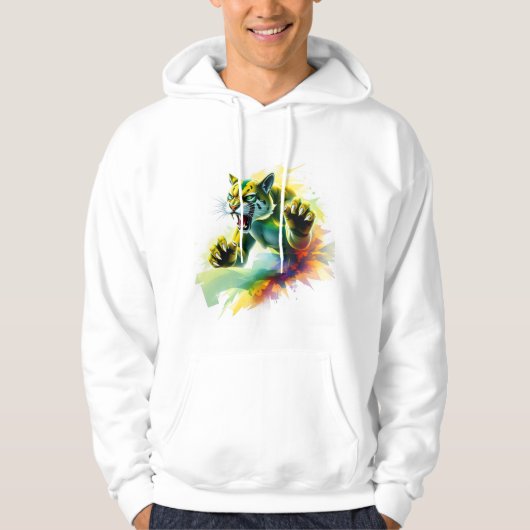 Volwassenen Pullover Hoodie (Voorkant)