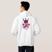 Volwassenen pullover hoodie afghan (Achterkant volledig)