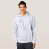 Volwassenen Pullover Hoodie (As Vivid) (Voorkant volledig)