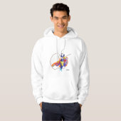 Volwassenen Pullover Hoodie: Touchdown (Voorkant volledig)