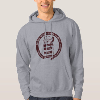 Volwassenen RAUC trui - Maroon logo Hoodie