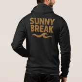 Volwassenen ritssluiting hoodie (Achterkant)