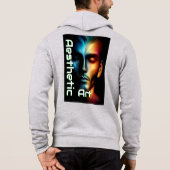 Volwassenen ritssluiting hoodie (Achterkant)