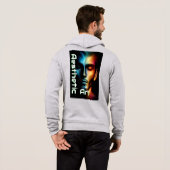 Volwassenen ritssluiting hoodie (Achterkant volledig)