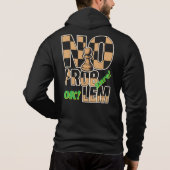 Volwassenen ritssluiting hoodie (Achterkant)