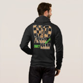 Volwassenen ritssluiting hoodie (Achterkant volledig)