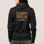 Volwassenen ritssluiting hoodie (Achterkant)