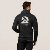 Volwassenen ritssluiting zakelijke trui-ABP Hoodie (Achterkant volledig)