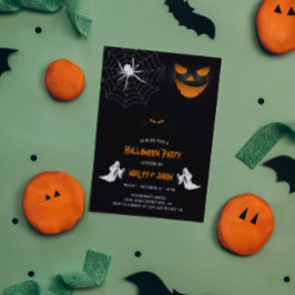 Volwassenen Scary Halloween Party Kaart