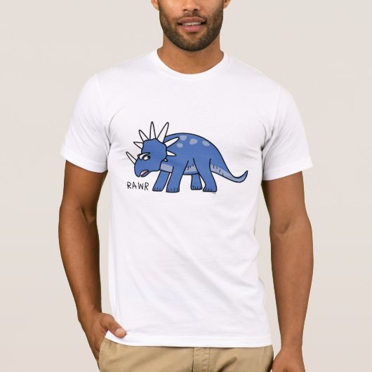 Volwassenen Shirten met bruinachtige topjes T-shirt (Voorkant)