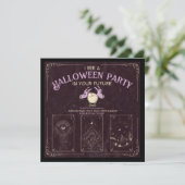 Volwassenen Tarot Halloween Feest Kaart (Staand voorkant)