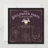 Volwassenen Tarot Halloween Feest Kaart (Voorkant)