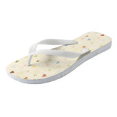 Volwassenen, Teenslippers met brede riem (Schuin)