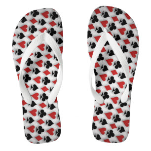 Volwassenen, Teenslippers met brede riem/Kaarten