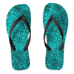 Volwassenen, Teenslippers met brede riem/luipaard