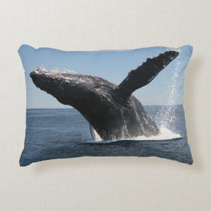 Volwassenen van de walvis decoratief kussen