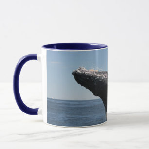 Volwassenen van de walvis mok