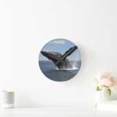 Volwassenen van de walvis ronde klok (Huis)