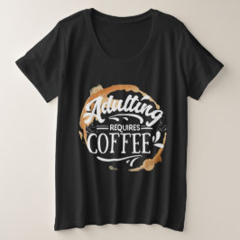 VOLWASSENEN VEREIST KOFFIE - KOFFIE LOVER T-Shirt