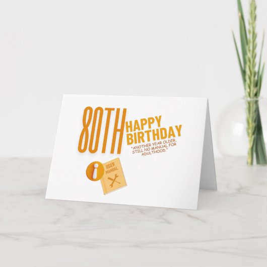 Volwassenen Verjaardag Een jaar ouder nog steeds g Feestdagen Kaart (Voorkant)