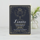 Volwassenen verjaardagsfeestje kaart (Staand voorkant)