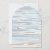 Volwassenen Verjaardagsfeestje met Zeezicht Kaart (Achterkant)