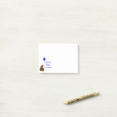 Volwassenen: zeer overschat. Fun Balloon Beer Quot Post-it® Notes (Op bureau)