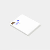 Volwassenen: zeer overschat. Fun Balloon Beer Quot Post-it® Notes (Schuin)