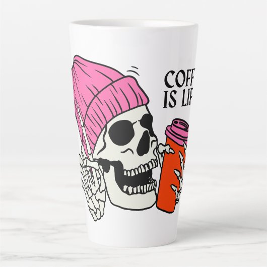 Volwassenen zijn hard funny coffee Mok (Voorkant)