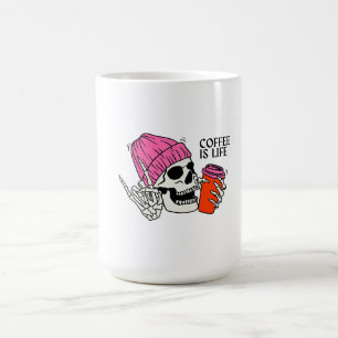 Volwassenen zijn hard funny coffee Mok