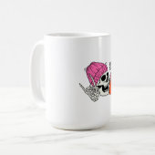 Volwassenen zijn hard funny coffee Mok (Voorkant links)
