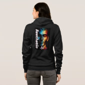 Volwassenen Zip-Up Hoodie (Achterkant volledig)