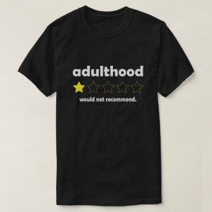 Volwassenen zouden geen grappige Mannen van het Ci T-shirt