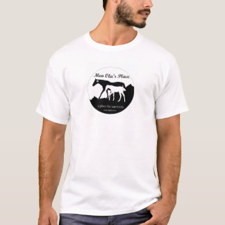 Volwassenen - Zwart-wit Logo T-shirt