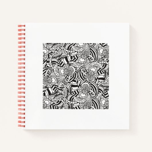 Volwassenenkleurboek Notitieboek (Voorkant)