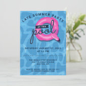 Volwassenenploeg laat zomerfeest kaart (Staand voorkant)