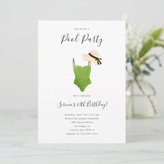 Volwassenenpoel- en vadersliefpak kaart (Staand voorkant)