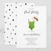 Volwassenenpoel- en vadersliefpak kaart (Voorkant / Achterkant)