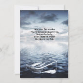 Volwassenenvisserij Birthday de Legend Kaart (Achterkant)