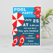 Volwassenenzomerpool Kaart (Staand voorkant)