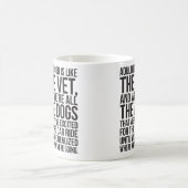 Volwassenheid is als de dierenarts, en we zijn all koffiemok (Center)