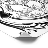 Volwassenkleurend Poster "Moedertuinkunst" (Hoek)