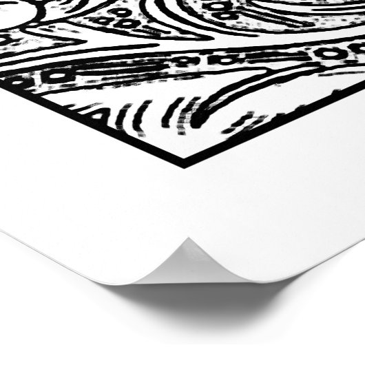 Volwassenkleurend Poster - William Morris Floral (Hoek)