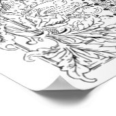 Volwassenkleurig Poster "Schijnland" (Hoek)