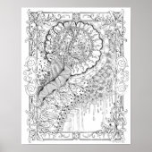 Volwassenkleurig Poster "Schijnland" (Voorkant)