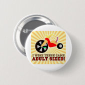 Volwassenmaat! Ronde Button 5,7 Cm (Voorkant /achterkant)