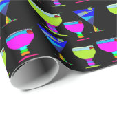 Volwassenpartij Drink Martinis Artistieke Gift Wra Cadeaupapier (Rol Hoek)