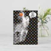 Volwassenpartij Halloween Kaart (Staand voorkant)