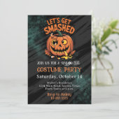 Volwassenpartij Halloween Kaart (Staand voorkant)