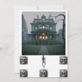 Volwassenpartij Halloween Kaart (Achterkant)